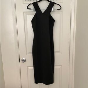 Brand new with Tag “Ted Baker London “ Black Halter Neck Sheath Dress